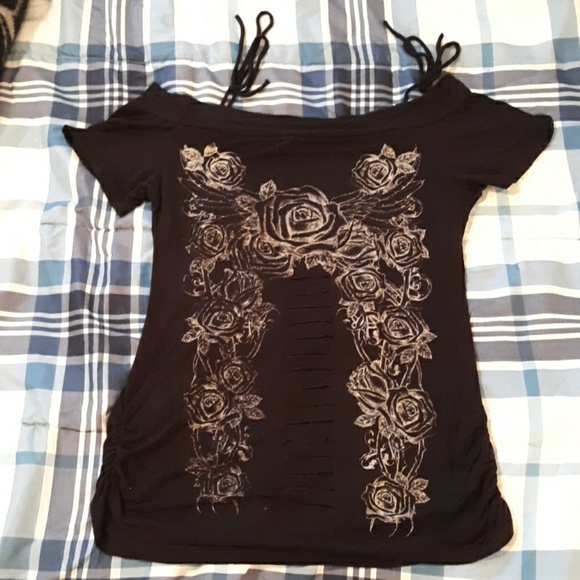 Biker girl top - Picture 2 of 2